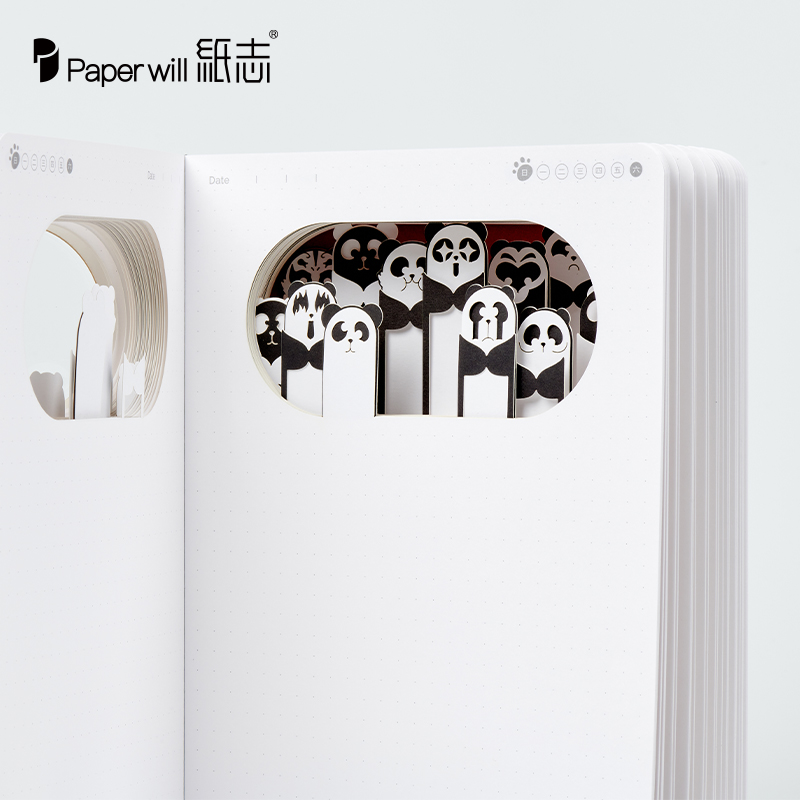 千面熊猫笔记本(图11)